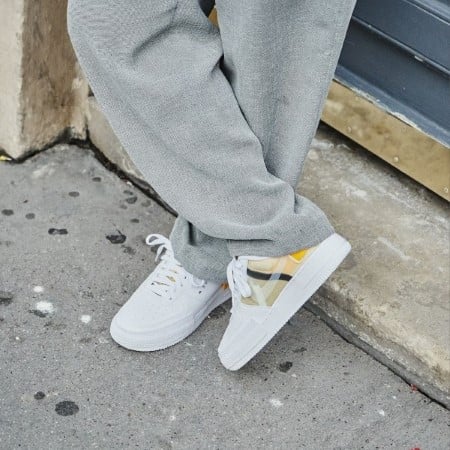 Nike Air Force 1 Low Drop Type White Gold Yellow