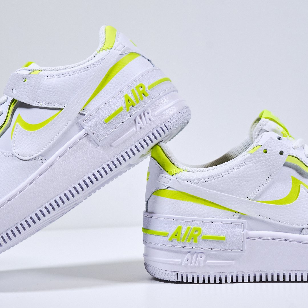 Nike Air Force 1 Shadow White Lemon