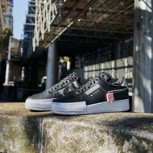 Nike Air Force 1 Drop Type Black