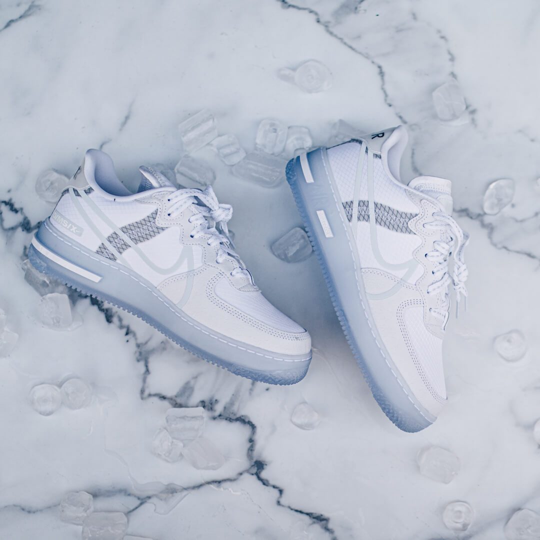 Nike Air Force 1 Low React White Light Bone