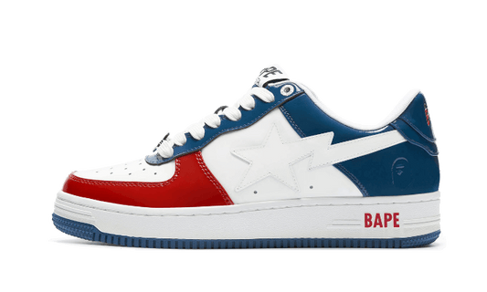 A Bathing Ape Bape Sta Low White Blue