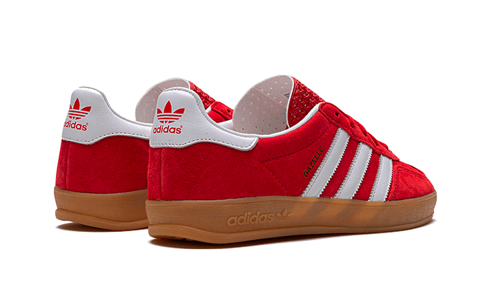 Adidas Gazelle Scarlet Cloud White