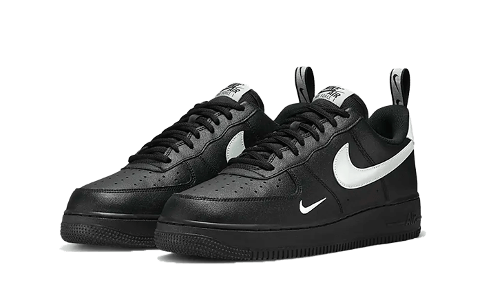 Nike Air Force 1 Low Black Metallic Silver