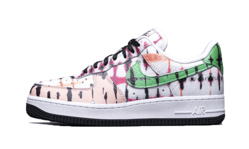 Nike Air Force 1 Low Black Tie Dye - CW1267-101