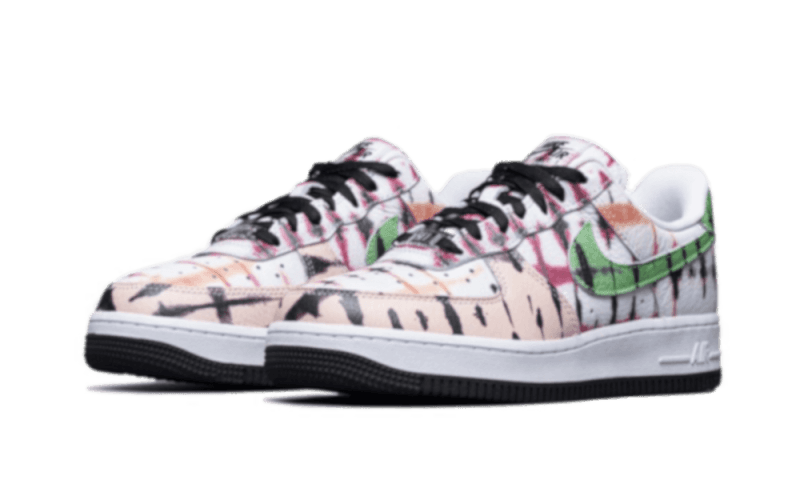 Nike Air Force 1 Low Black Tie Dye - CW1267-101