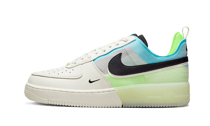 Nike Air Force 1 Low React Sail Barely Volt