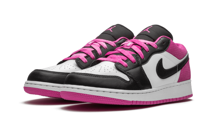 Air Jordan 1 Low Black Active Fuchsia - CK3022-005
