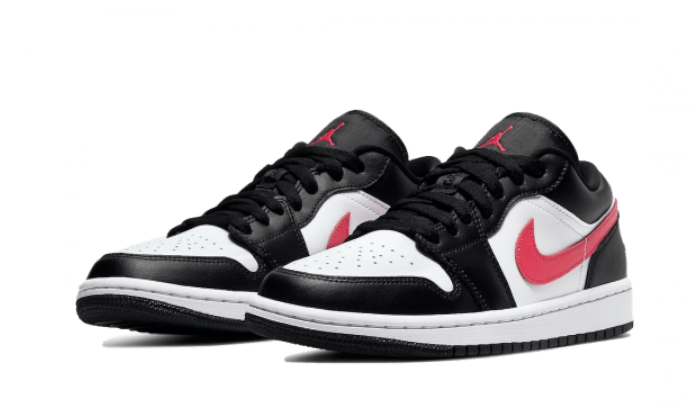 Air Jordan 1 Low Black Siren Red - DC0774-004
