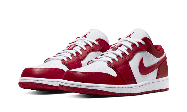Air Jordan 1 Low Gym Red White - 553558-611