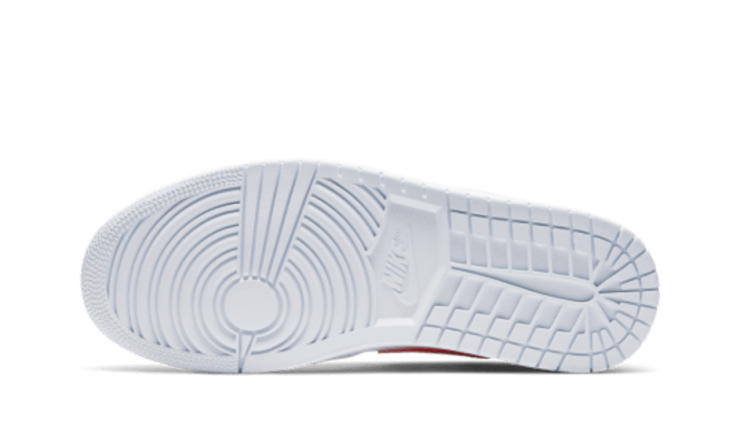 Air Jordan 1 Low White University Red - AO9944-161