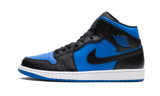 Air Jordan 1 Mid Black Royal Metallic
