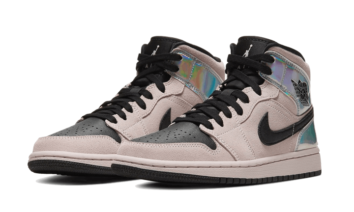 Air Jordan 1 Mid Dirty Powder Iridescent - BQ6472-602