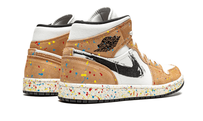 Air Jordan 1 Mid SE Brushstroke - DA8005-100