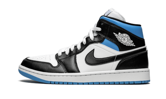 Air Jordan 1 Mid Royal Black and Blue - BQ6472-102