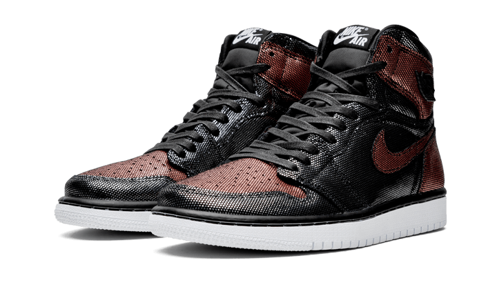 Air Jordan 1 Retro High Fearless Metallic Rose Gold - CU6690-006