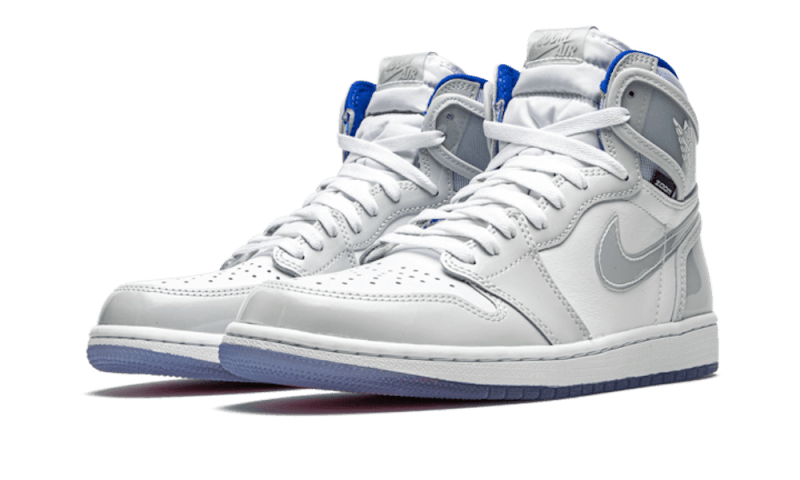 Air Jordan 1 Retro High Zoom White Racer Blue - K6637-104