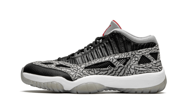 Air Jordan 11 Retro Low IE Black Cement - 919712-006