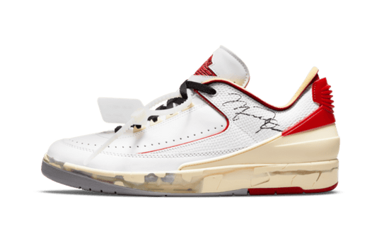 Air Jordan 2 Retro Low SP Off-White White Red - DJ4375-106