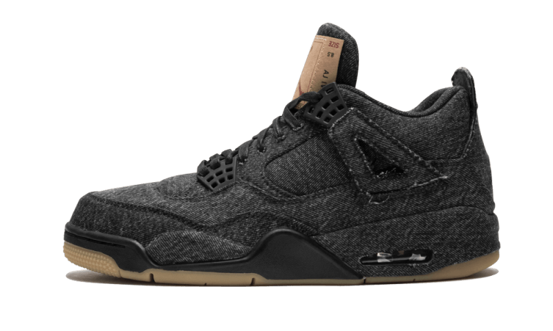 Air Jordan 4 Retro Levis Black
