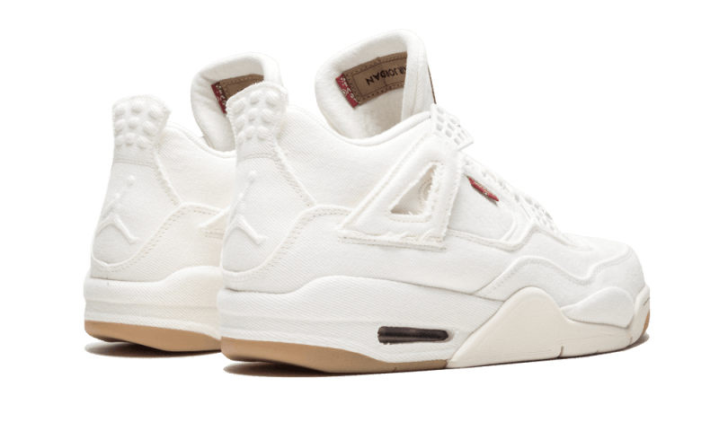 Air Jordan 4 Retro Levis White