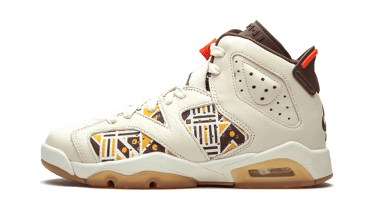 Air Jordan 6 Retro Quai 54 Sail Brown (2020) - CZ6506-100