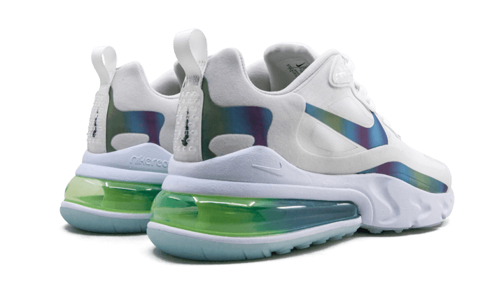 Nike Air Max 270 react Bubble Pack White - CT5064-100