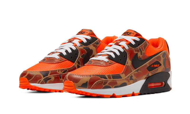 Nike Air Max 90 Orange Duck Camo - CW4039-800