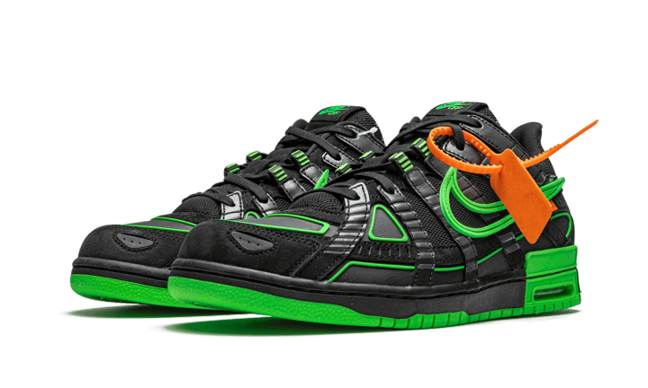 Nike Air Rubber Dunk Off-White Green Strike - CU6015-001