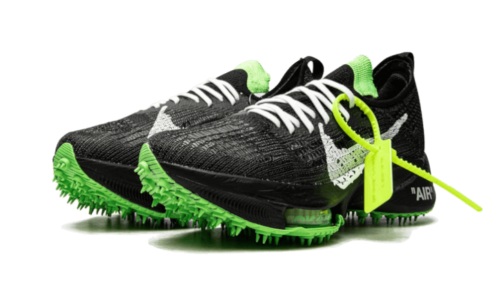 Nike Air Zoom Tempo NEXT% Off White Black Scream Green - CV0697-001