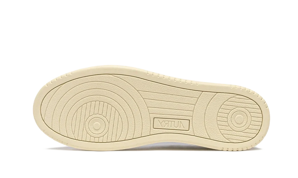Autry Medalist Low Leather Shell White Space