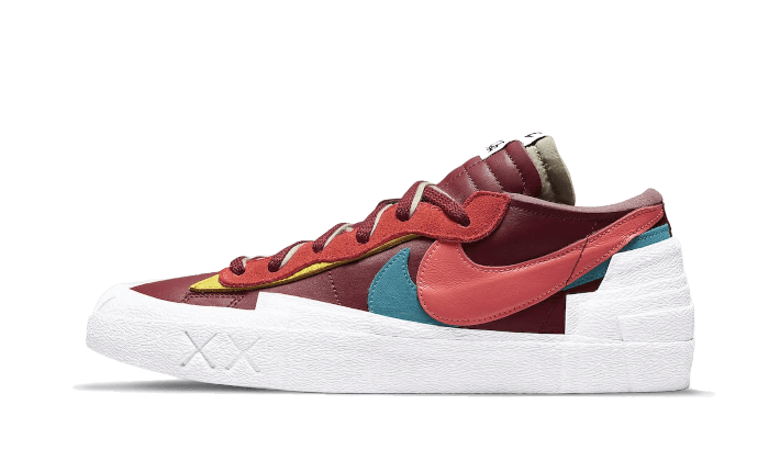Nike Blazer Low Sacai Kaws Red - DM7901-600