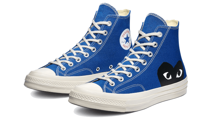 Converse-Chuck Taylor All-Star 70s Hi Comme des Garçons Play Blue Quartz - 168300C