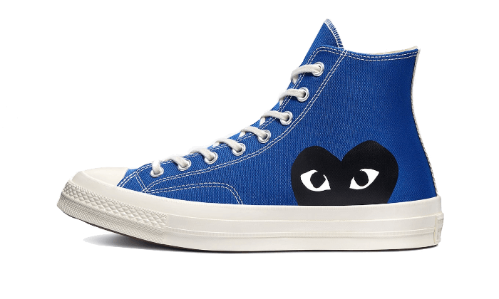 Converse-Chuck Taylor All-Star 70s Hi Comme des Garçons Play Blue Quartz - 168300C