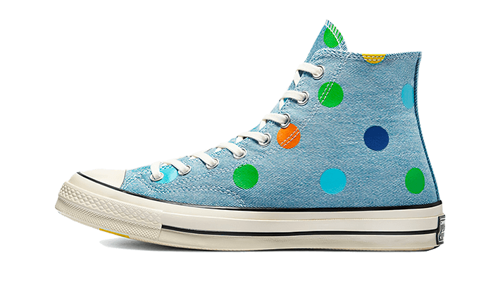 Converse Chuck Taylor All-Star 70s Hi Golf Wang Denim Polka Dots - 170011C
