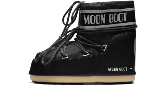 Moon Boot Icon Low Black Nylon