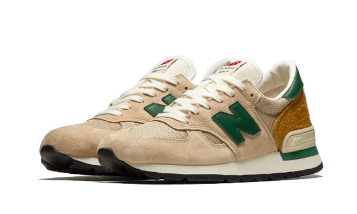 New Balance 990 v1 Made In USA Tan Green