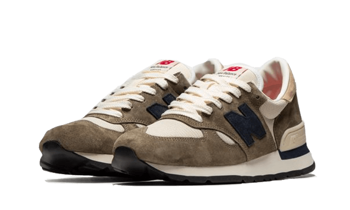 New Balance 990V1 Made In USA Cream Olive