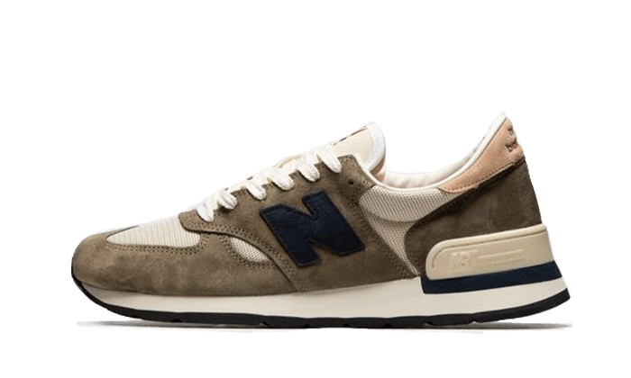 New Balance 990V1 Made In USA Cream Olive