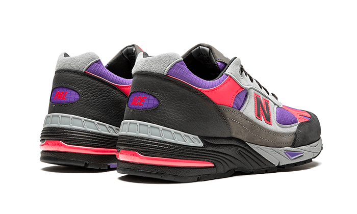 New Balance 991 Made In UK Palace Black Purple Pink