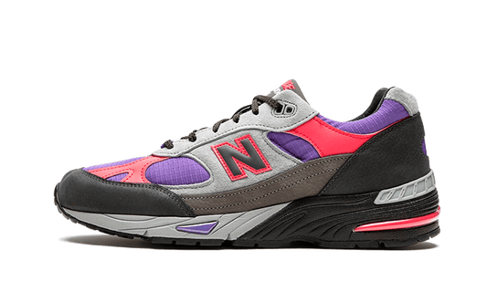 New Balance 991 Made In UK Palace Black Purple Pink