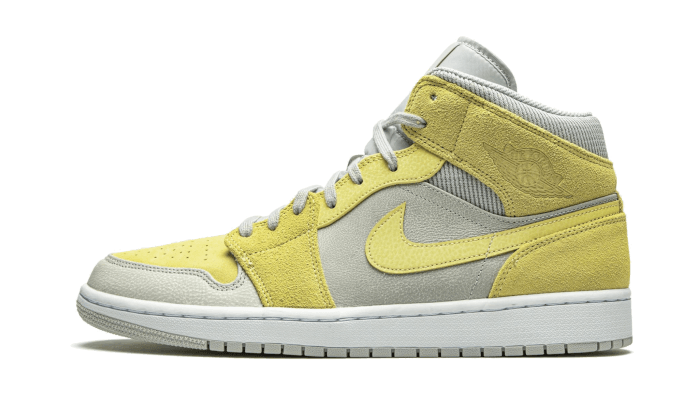 Air Jordan 1 Mid Mixed Textures Yellow - DA4666-001