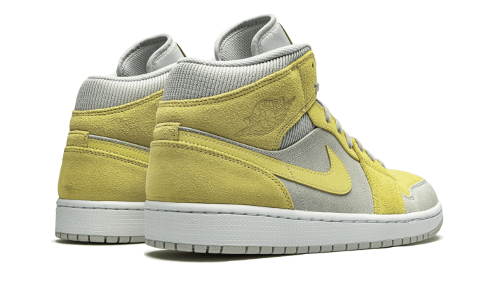 Air Jordan 1 Mid Mixed Textures Yellow - DA4666-001