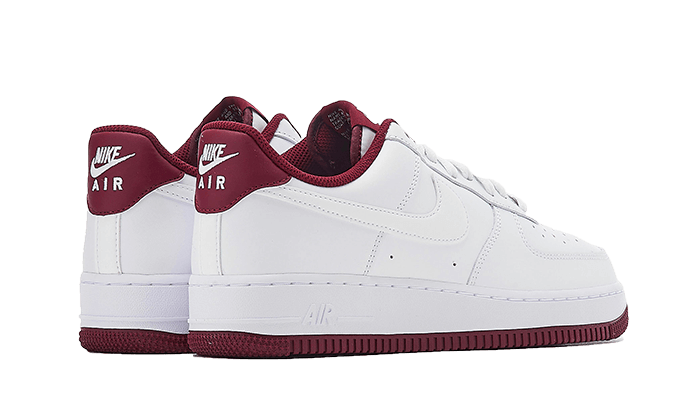 Nike Air Force 1 Low '07 White Dark Beetroot