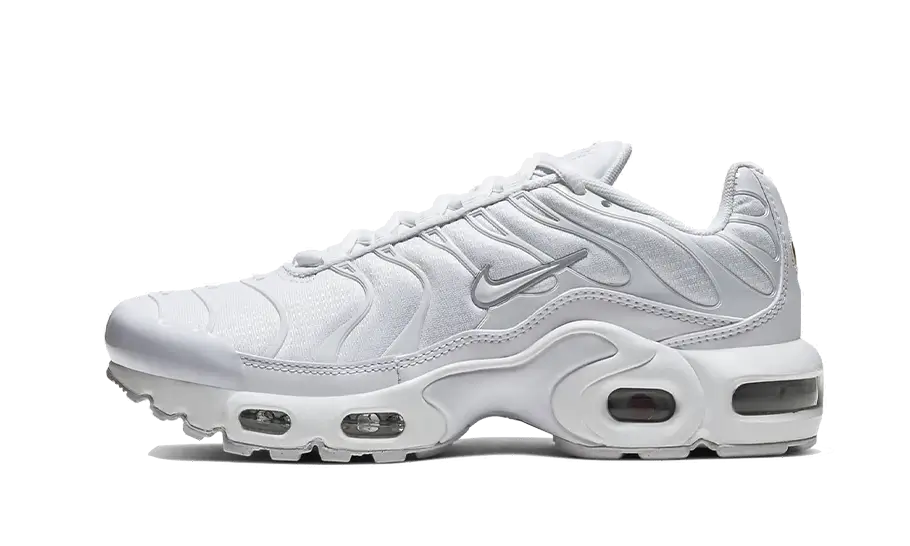 Nike Air Max Plus White Metallic Silver