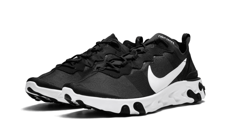 Nike React Element 55 Black WhiteNike React Element 55 Black White -BQ6166-003