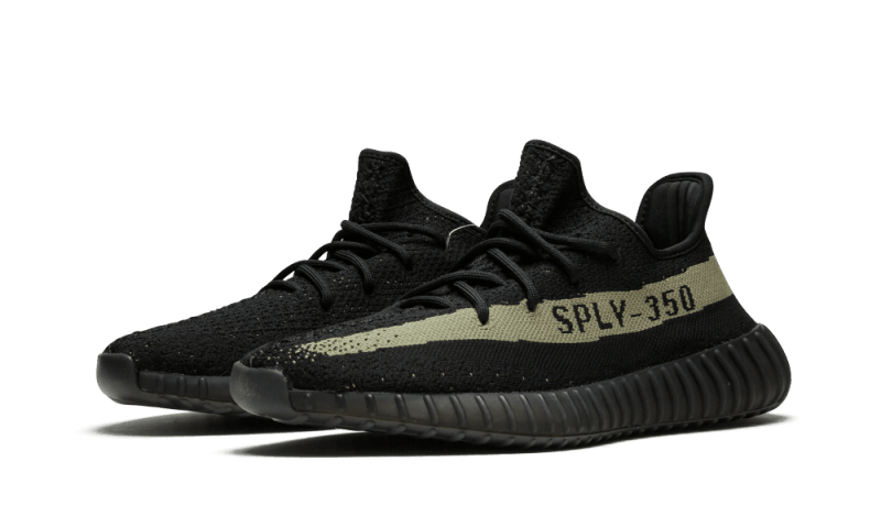 Adidas Yeezy Boost 350 V2 Black GreenAdidas Yeezy Boost 350 V2 Black Green - BY9611